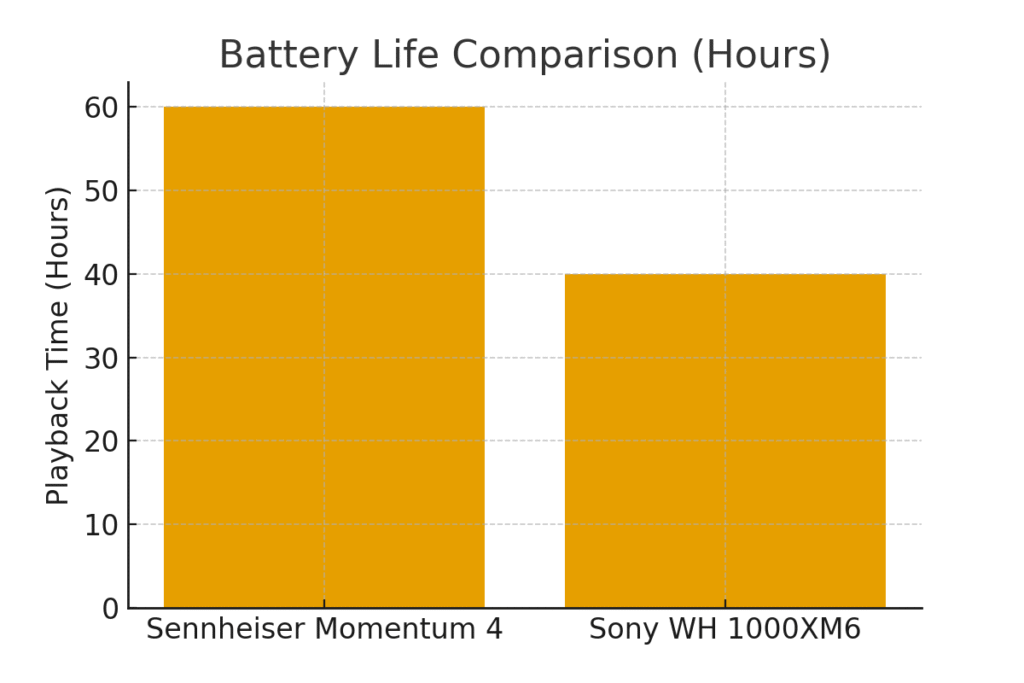 Sennheiser Momentum 4 vs Sony WH 1000XM6