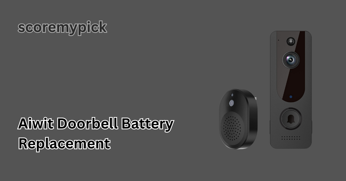 aiwit doorbell battery replacement